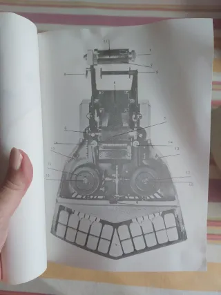 Máquina Estenotipia Beige