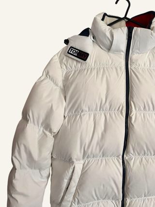 Abrigo Blanco Tommy Hilfiger