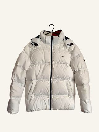 Abrigo Blanco Tommy Hilfiger