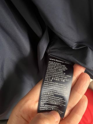 Abrigo Blanco Tommy Hilfiger