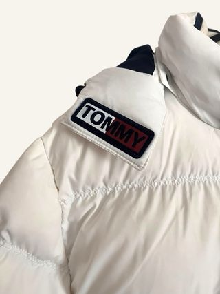 Abrigo Blanco Tommy Hilfiger