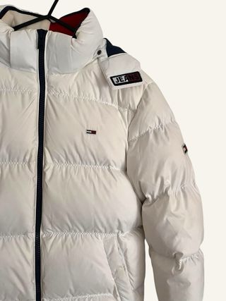 Abrigo Blanco Tommy Hilfiger