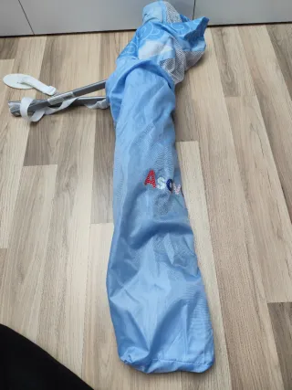 Barrera de cama infantil azul