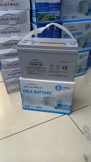Batteria Solatmos 150Ah 12V VRLA Gel