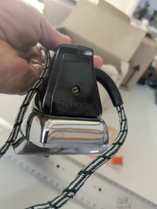 Plancha de viaje Rowenta vintage alemana