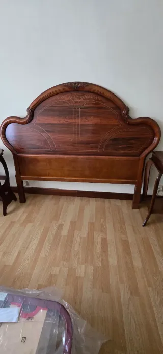 Dormitorio Matrimonio Madera Oscura