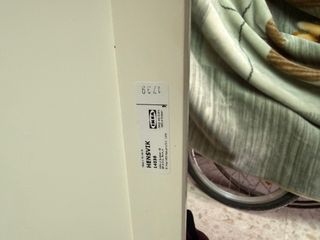 Cuna blanca con colchón