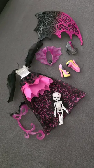 Lote Draculaura Monster High Accesorios