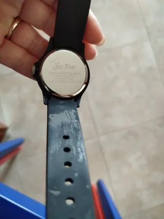 Orologio Sir Time donna nero con cristalli