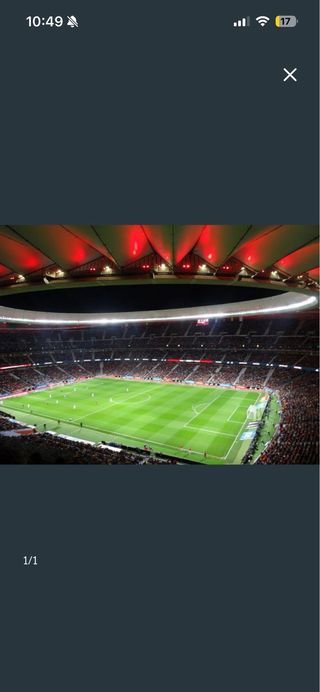 Parking para partidos del estadio metropolitano