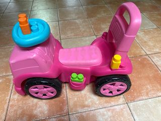 Coche correpasillos Molto rosa