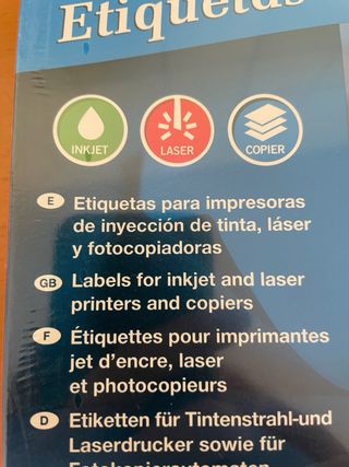 Etiquetas APLI Ref 01264 (100 uds)