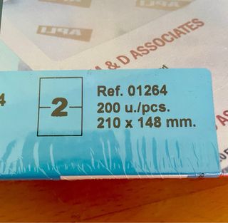 Etiquetas APLI Ref 01264 (100 uds)