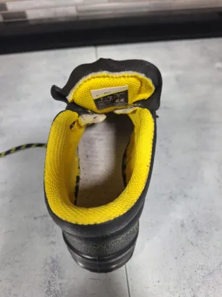 Botas de trabajo FORLI negras y amarillas