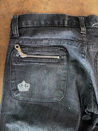 INDIGENA Jeans Tiro Bajo Talla 26