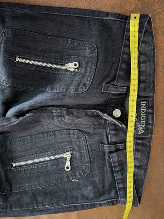 INDIGENA Jeans Tiro Bajo Talla 26