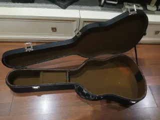 Estuche y Funda guitarra vintage