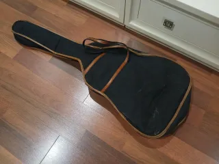 Estuche y Funda guitarra vintage