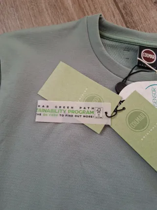 Felpa Colmar verde taglia L