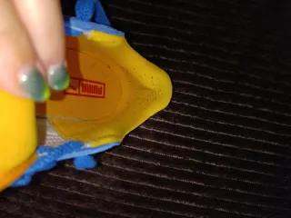 Zapatillas Puma Azules y Blancas