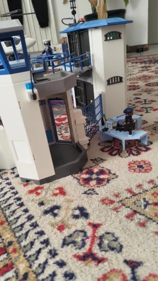 Playmobil Elicottero Base Polizia