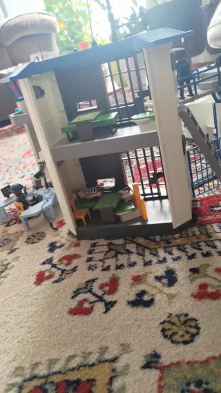 Playmobil Elicottero Base Polizia