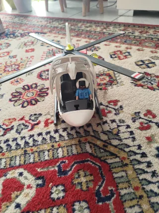 Playmobil Elicottero Base Polizia