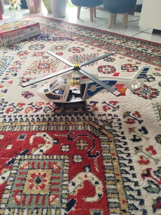 Playmobil Elicottero Base Polizia