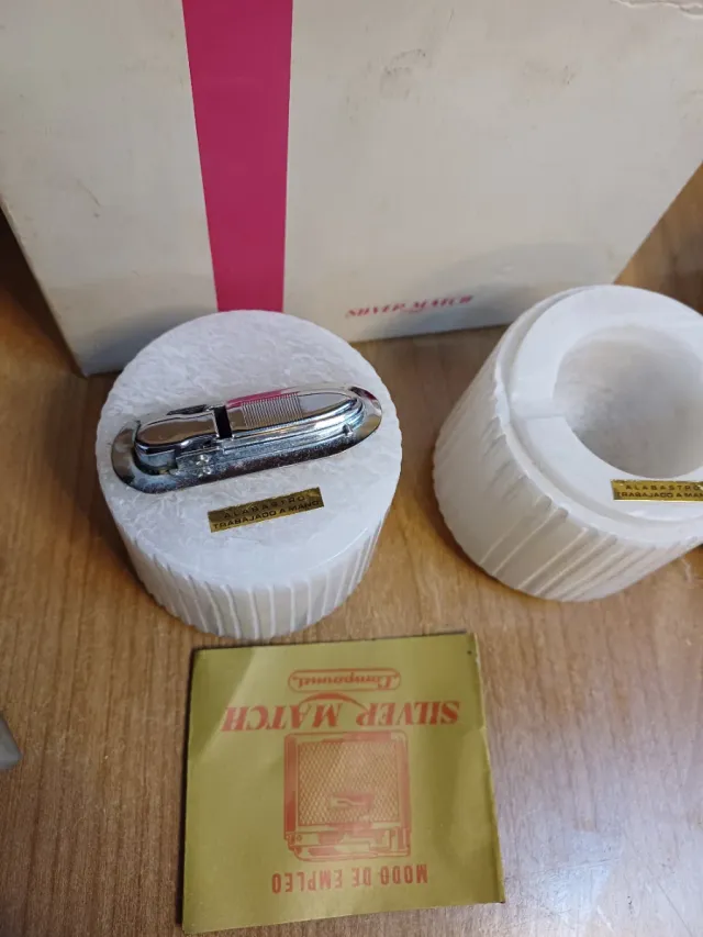 ENCENDEDORES Silver Match,ONIX Y ALABASTRO