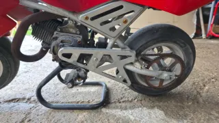 Minimoto Replica Blata Roja y Blanca