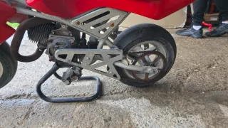 Minimoto Replica Blata Roja y Blanca