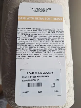 Funda Xiaomi Redmi Note 14