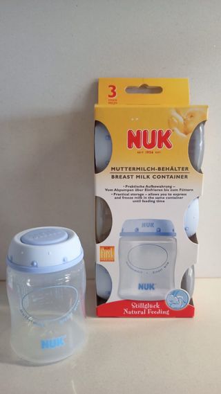 3 Biberones NUK sin usar