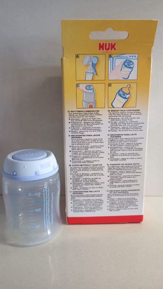 3 Biberones NUK sin usar