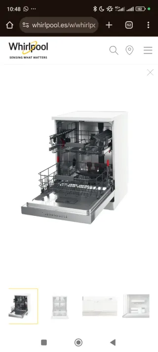 Lavavajillas Whirlpool 14 servicios