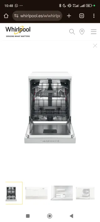 Lavavajillas Whirlpool 14 servicios