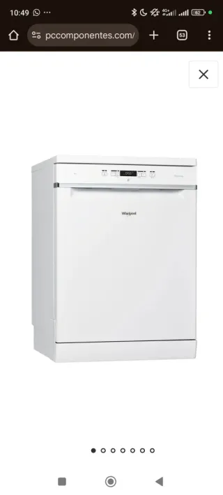 Lavavajillas Whirlpool 14 servicios