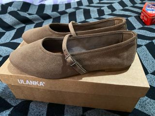 Ulanka Bailarinas Beige Marrón Talla 37
