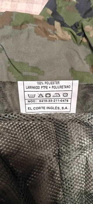 Traje Tormenta Boscoso Pixelado ET Talla Única