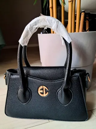 Borsetta Enrico Coveri Pelle Nera