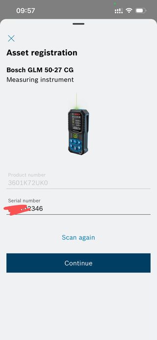 Medidor Láser Bosch GLM 50-27CG Profesional