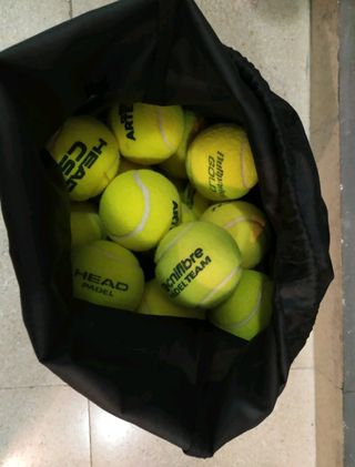 100 Pelotas de Pádel Usadas