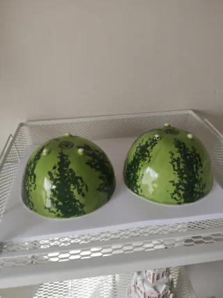 2 Bols Bordallo Sandía Cerámica