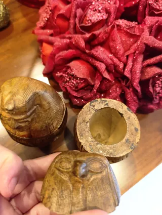 Conjunto Vasos Canopes Piedra Egipcia