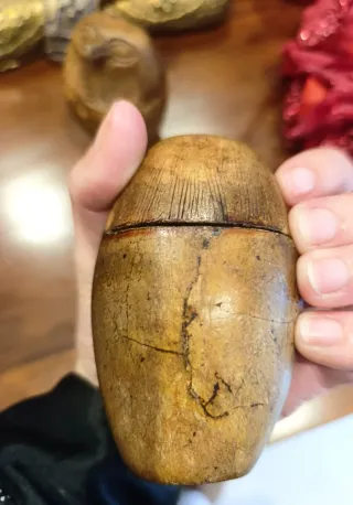 Conjunto Vasos Canopes Piedra Egipcia