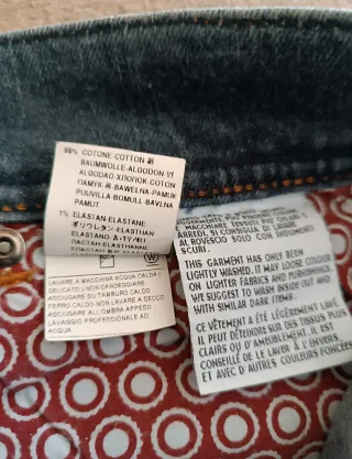 Gonna jeans Benetton blu