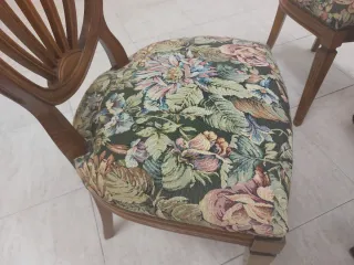 Conjunto mesa de comedor y 6 sillas