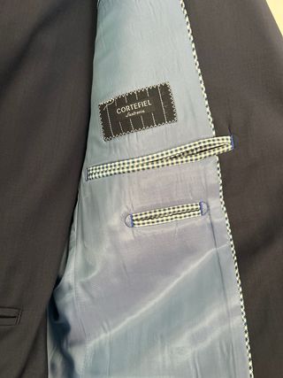 Traje Cortefiel Sastrería Azul