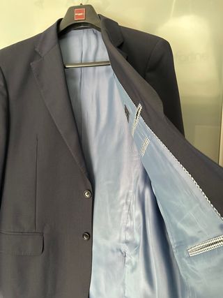 Traje Cortefiel Sastrería Azul