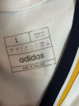 Lote 5 Camisetas Real Madrid Adidas Talla M y L